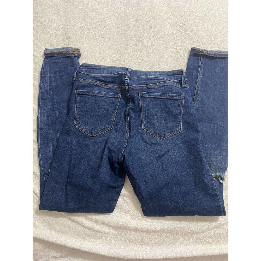 old navy rockstar size 8 with distressing